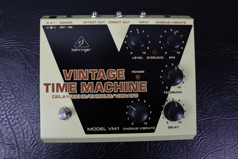 Vintage Time Machine Behringer VM1 Delay Pedal - Picking Power